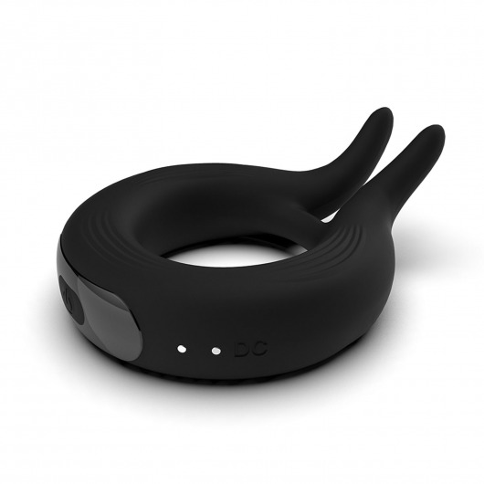 Черное эрекционное кольцо Marry Me Rechargeable Vibrating Cockring - Adrien Lastic - в Волгограде купить с доставкой