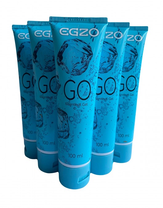Набор из 5 пролонгирующих лубрикантов на водной основе Egzo Go (по 100 мл.) - EGZO - купить с доставкой в Волгограде