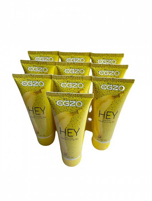 Набор из 10 анальных лубрикантов на водной основе Egzo Hey (по 50 мл.) - EGZO - купить с доставкой в Волгограде