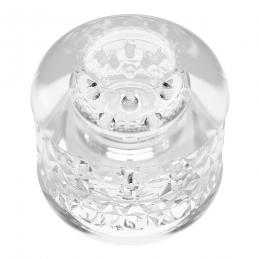 Прозрачный сквозной мастурбатор Crystle - Baile - в Волгограде купить с доставкой