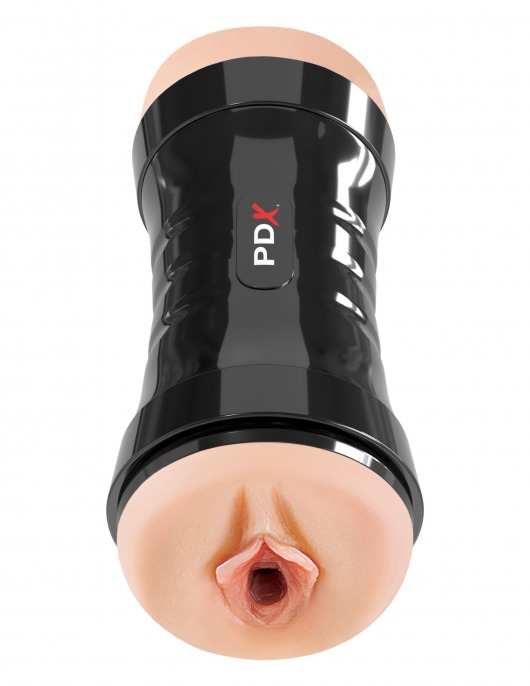 Двусторонний мастурбатор в колбе Super Flip-A-Pussy Over - Pipedream - в Волгограде купить с доставкой