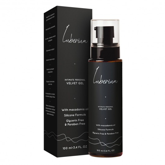 Интимный гель на силиконовой основе с маслом макадамии Luberium Velvel Gel - 100 мл. - Luberium - купить с доставкой в Волгограде
