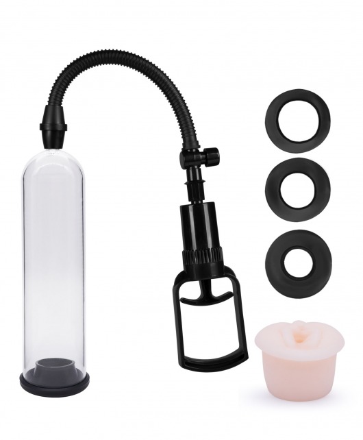 Вакуумная помпа со сменными насадками Rider - Lola Games - в Волгограде купить с доставкой