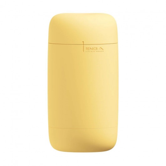 Желтый мастурбатор Tenga Puffy - Tenga - в Волгограде купить с доставкой