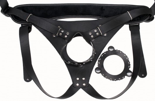 Пояс Hard Brutal для больших насадок - LOVETOY (А-Полимер) - купить с доставкой в Волгограде