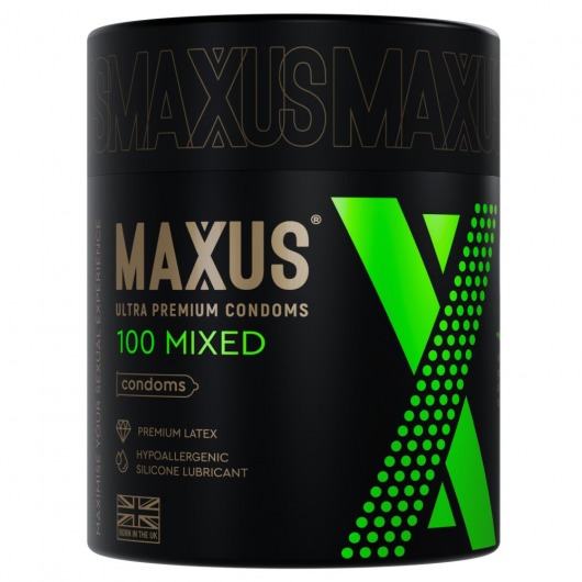 Презервативы MAXUS Mixed - 100 шт. - Maxus - купить с доставкой в Волгограде