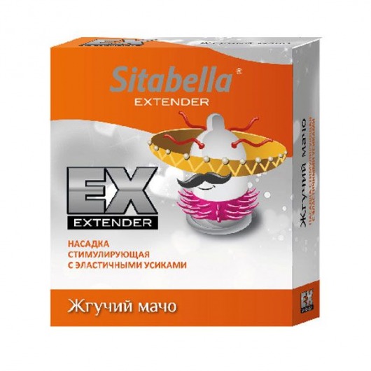 Стимулирующая насадка Sitabella Extender  Жгучий мачо - Sitabella - купить с доставкой в Волгограде