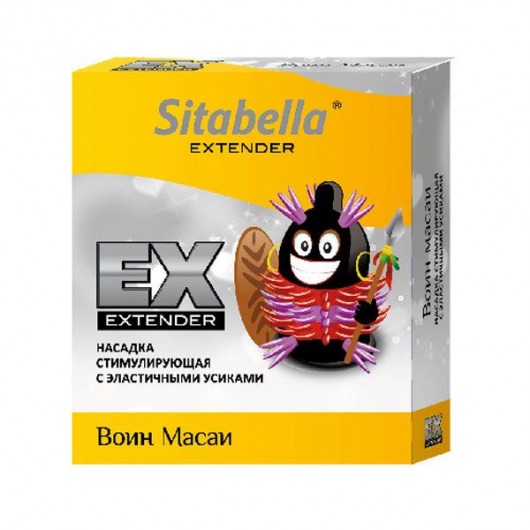 Стимулирующая насадка Sitabella Extender  Воин Масаи - Sitabella - купить с доставкой в Волгограде