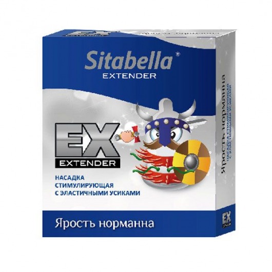 Стимулирующая насадка Sitabella Extender  Ярость норманна - Sitabella - купить с доставкой в Волгограде