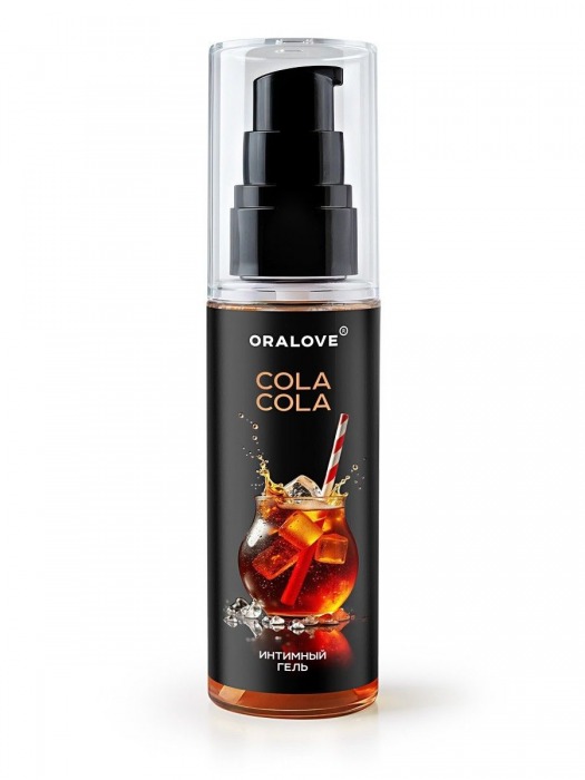 Съедобная смазка на водной основе с ароматом колы - 60 гр. - Биоритм - купить с доставкой в Волгограде