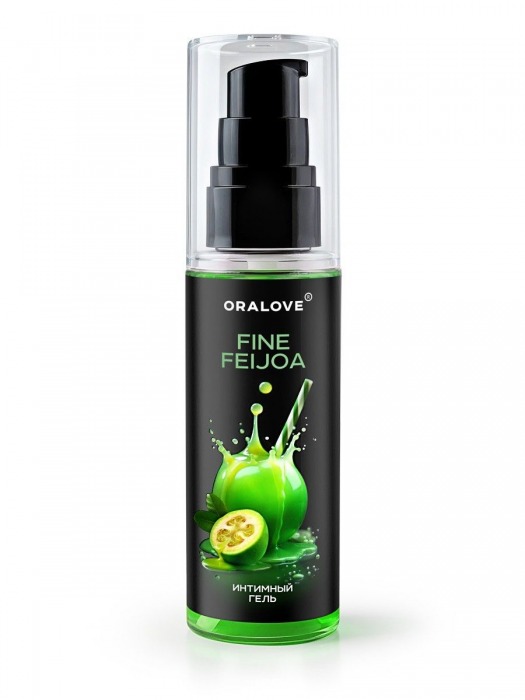 Съедобная смазка на водной основе с ароматом фейхоа - 60 гр. - Биоритм - купить с доставкой в Волгограде