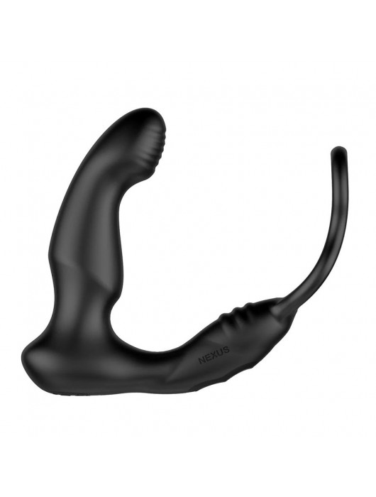 Черный двухмоторный массажер простаты Nexus Simul8 Wave Edition - Nexus Range - в Волгограде купить с доставкой