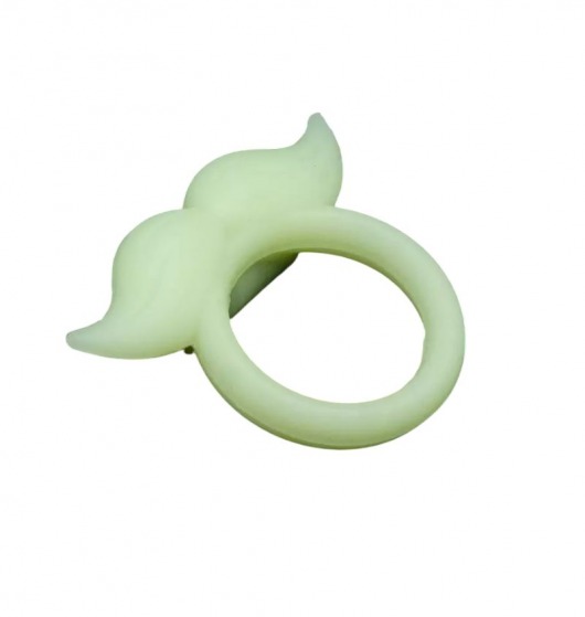 Люминесцентное эрекционное виброкольцо Hipster - Clara Morgane - в Волгограде купить с доставкой