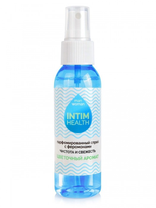 Парфюмированный спрей Intim Health для нижнего белья и тела с цветочным ароматом - 95 мл. -  - Магазин феромонов в Волгограде