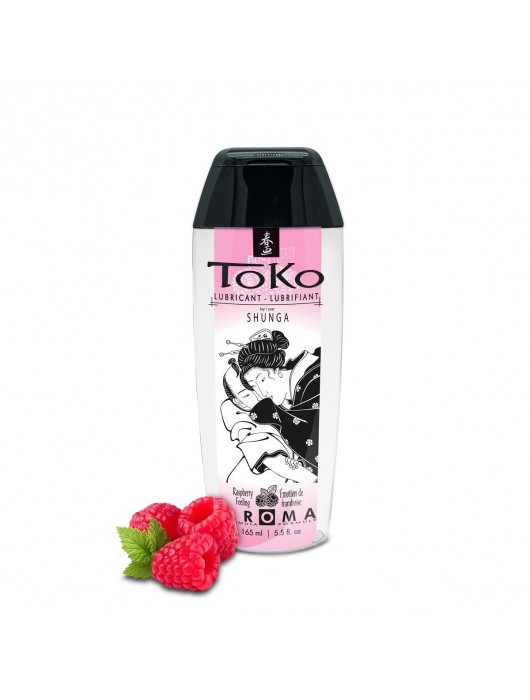 Интимная смазка TOKO Aroma Raspberry Feeling с ароматом малины - 165 мл. - Shunga - купить с доставкой в Волгограде