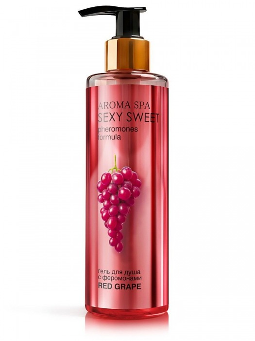 Гель для душа с феромонами и ароматом винограда Red Grape - 200 мл. -  - Магазин феромонов в Волгограде