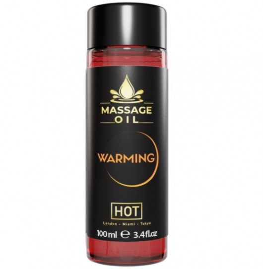 Массажное масло с согревающим эффектом Massage Oil Warming - 100 мл. - HOT - купить с доставкой в Волгограде