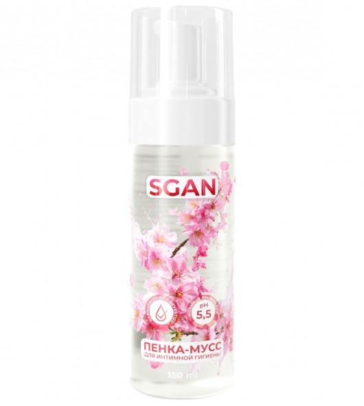 Пенка-мусс для интимной гигиены SGAN с пребиотиками - 150 мл. - SGAN - купить с доставкой в Волгограде