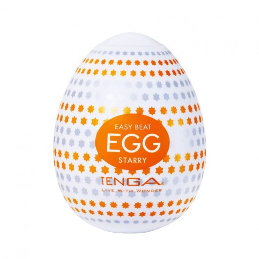 Мастурбатор-яйцо Tenga Egg Starry - Tenga - в Волгограде купить с доставкой