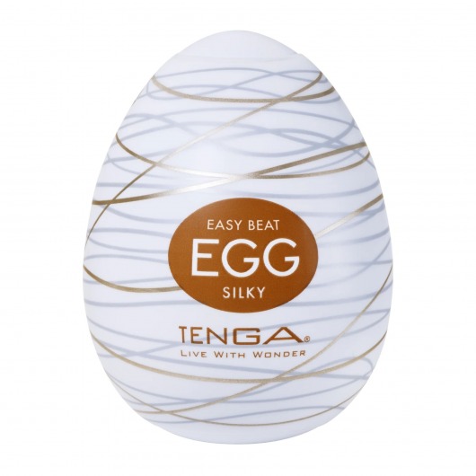 Мастурбатор-яйцо Tenga Egg Silky - Tenga - в Волгограде купить с доставкой