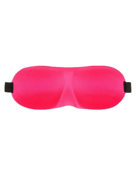 Розовая глухая маска на резинке - Sitabella - купить с доставкой в Волгограде