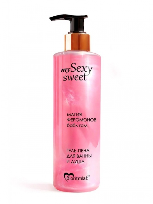 Гель-пена для ванны и душа Sexy Sweet с феромонами и ароматом бабл-гам - 200 мл. -  - Магазин феромонов в Волгограде