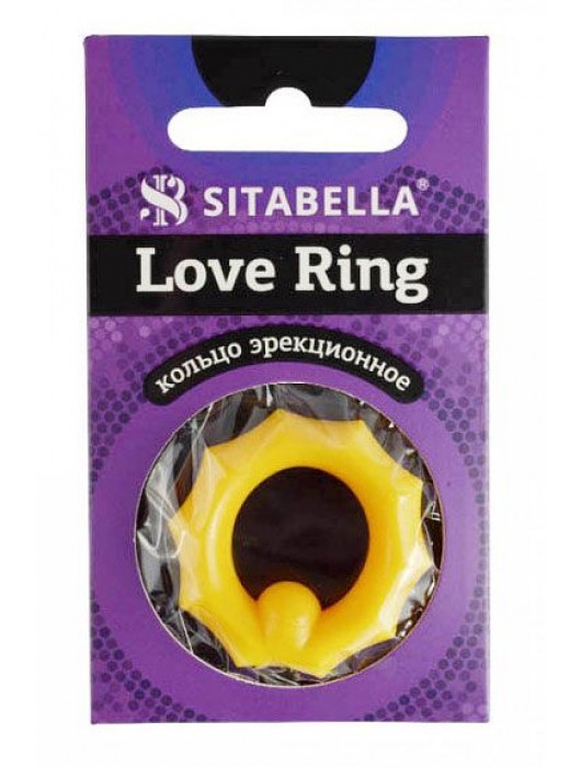 Цветное эрекционное кольцо Love Ring - Sitabella - в Волгограде купить с доставкой