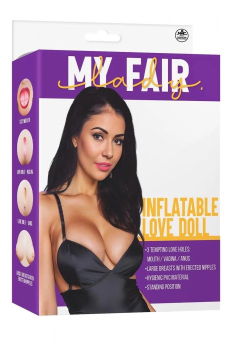 Телесная надувная секс-кукла с 3 любовными отверстиями - NMC - в Волгограде купить с доставкой