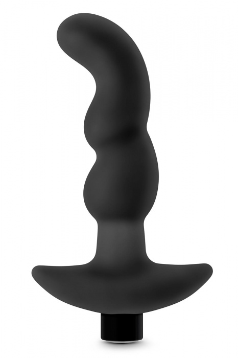 Черный вибромассажер простаты Prostate Massager 03 - 15,2 см. - Blush Novelties - в Волгограде купить с доставкой