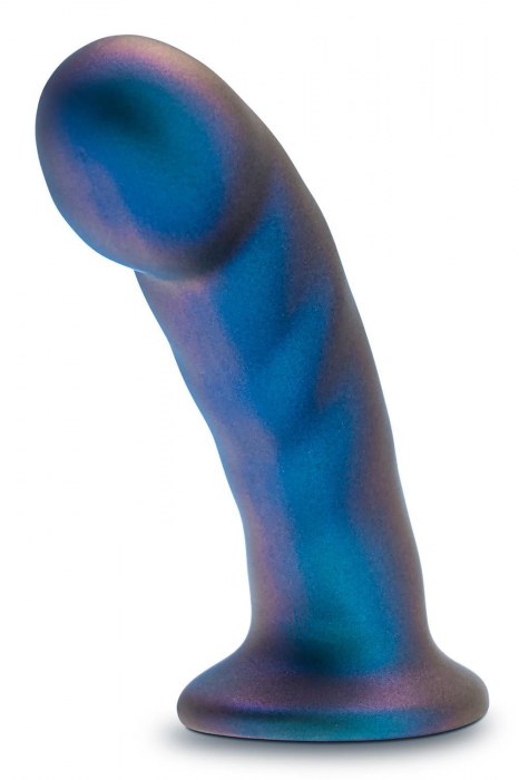 Синяя насадка-фаллоимитатор Rebellion 5.75 Inch Pegging Dildo - 14,6 см. - Blush Novelties - купить с доставкой в Волгограде