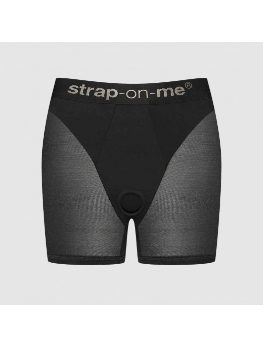 Трусики-шорты для фиксации насадок Strap-on-me Harness Lingerie Halo - size S - Strap-on-me - купить с доставкой в Волгограде