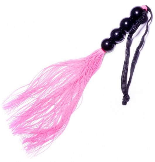 Розовая силиконовая плеть - 35,5 см. - Boys of Toys - купить с доставкой в Волгограде