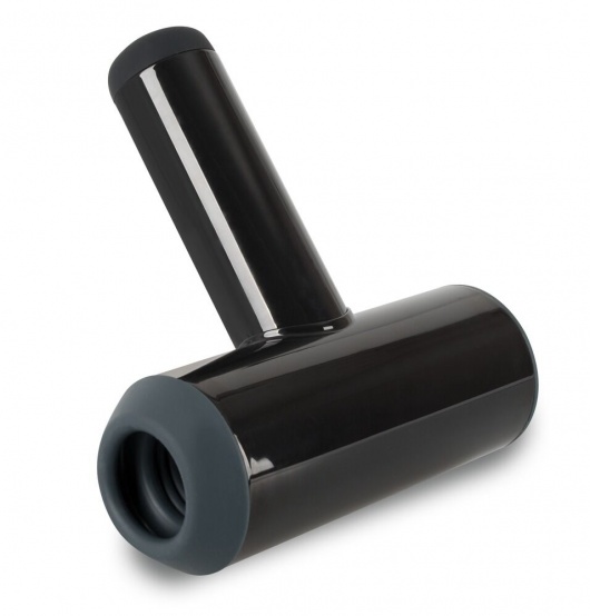 Черный мастурбатор с удобной ручкой Masturbator with 2 Functions - Orion - в Волгограде купить с доставкой