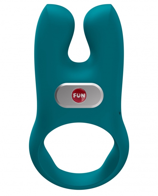 Зеленое эрекционное виброкольцо Nos - Fun Factory - в Волгограде купить с доставкой