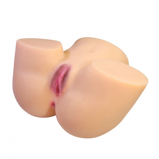 Телесный мастурбатор Liora с 2 любовными тоннелями - Baile - в Волгограде купить с доставкой