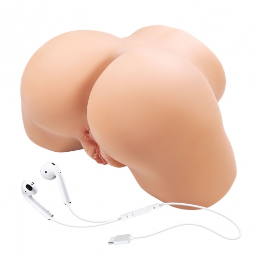 Телесный мастурбатор Olivia с 2 любовными отверстиями - Baile - в Волгограде купить с доставкой