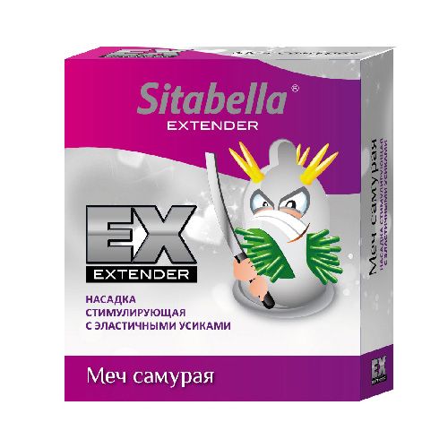 Стимулирующая насадка Sitabella Extender  Меч самурая - Sitabella - купить с доставкой в Волгограде
