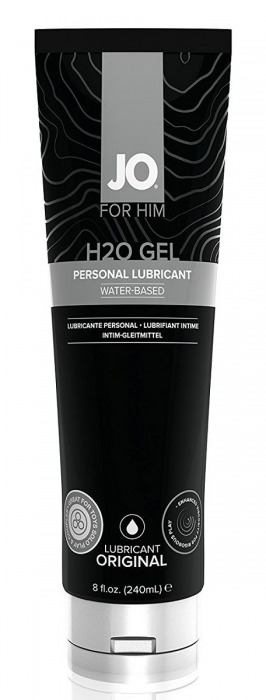 Лубрикант-гель для мужчин JO H2O GEL ORIGINAL - 240 мл. - System JO - купить с доставкой в Волгограде