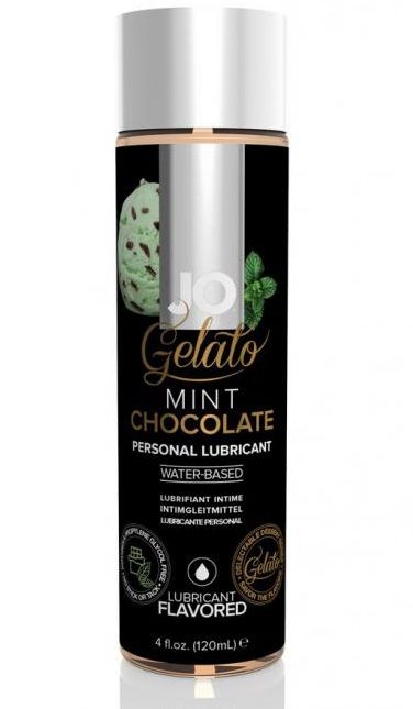 Лубрикант с ароматом мятного шоколада JO GELATO MINT CHOCOLATE - 120 мл. - System JO - купить с доставкой в Волгограде