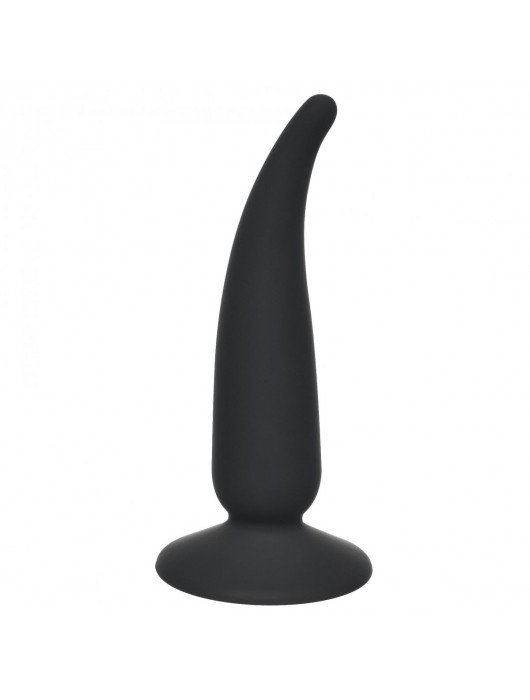 Чёрная анальная пробка P-spot Teazer Black - 12,2 см. - Lola Games - в Волгограде купить с доставкой