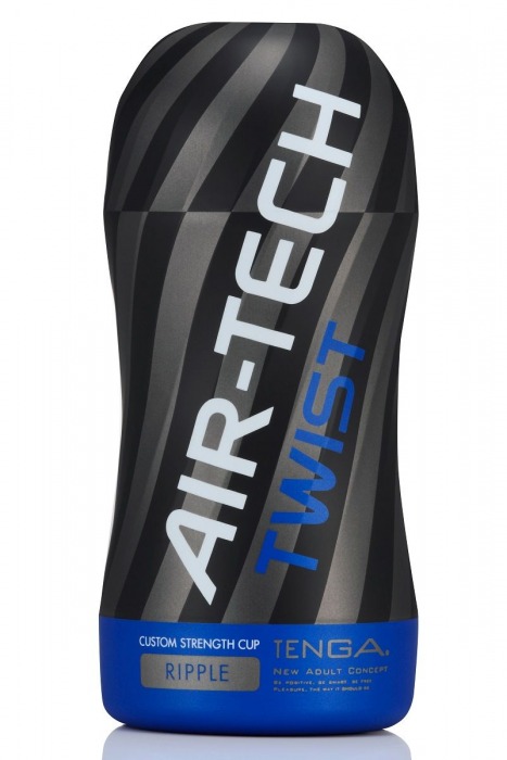 Мастурбатор с регулируемой плотностью обхвата Custom Strength CUP Twist Ripple - Tenga - в Волгограде купить с доставкой