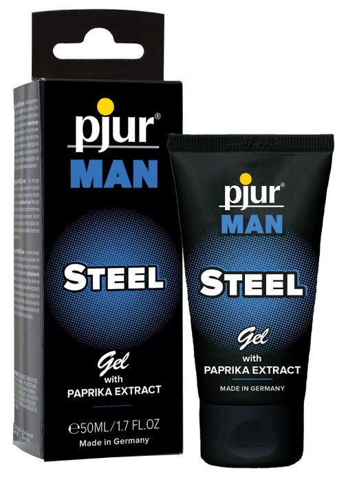Эрекционный гель для пениса pjur MAN Steel Gel - 50 мл. - Pjur - купить с доставкой в Волгограде