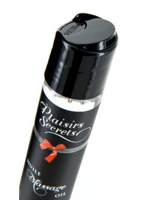 Массажное масло с ароматом кокоса Huile de Massage Gourmande Coco - 59 мл. - Plaisir Secret - купить с доставкой в Волгограде
