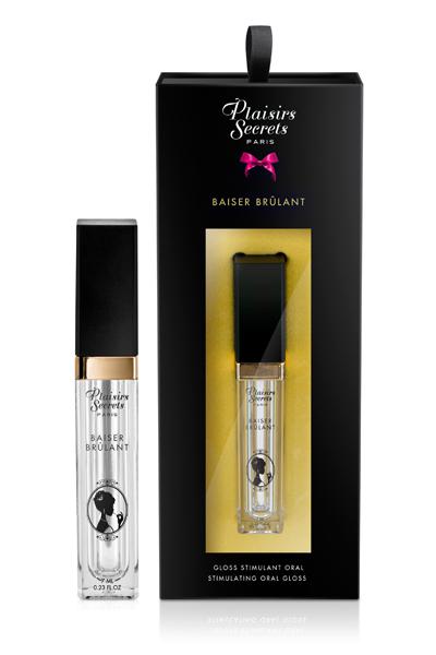 Стимулирующий блеск для губ Baiser Brulant Gloss Plaisirs Secrets - 7 мл. - Plaisir Secret - купить с доставкой в Волгограде