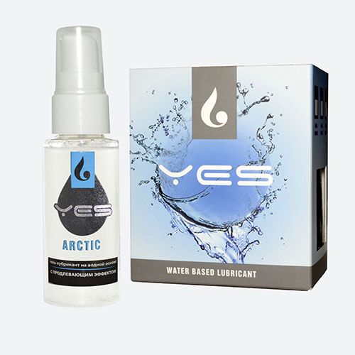 Интимный гель-лубрикант Yes Arctic с продлевающим эффектом - 30 мл. - Sitabella - купить с доставкой в Волгограде