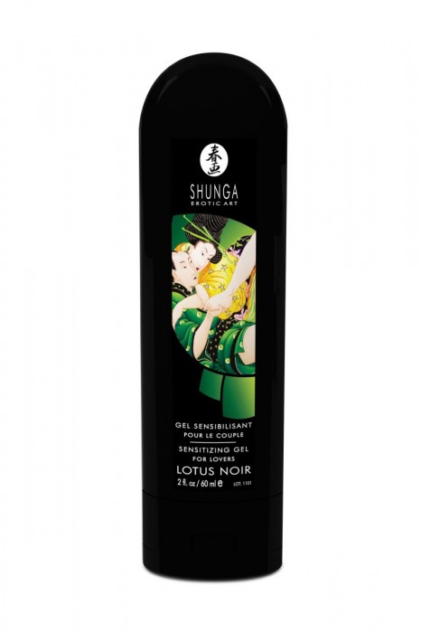 Интимный гель для пар, усиливающий наслаждение, Lotus Noir - 60 мл. - Shunga - купить с доставкой в Волгограде