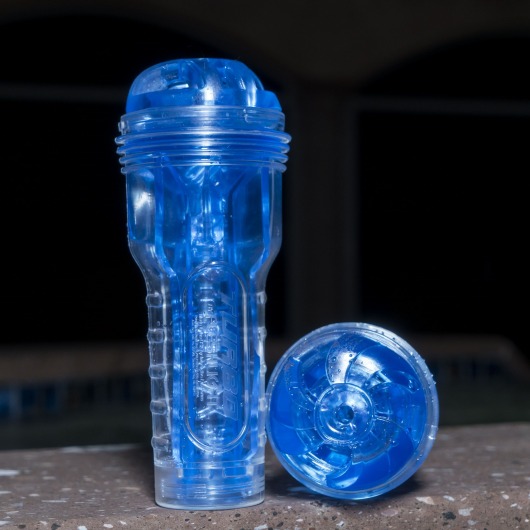 Мастурбатор Fleshlight Turbo - Trust Blue Ice - Fleshlight - в Волгограде купить с доставкой