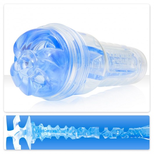 Мастурбатор Fleshlight Turbo - Trust Blue Ice - Fleshlight - в Волгограде купить с доставкой