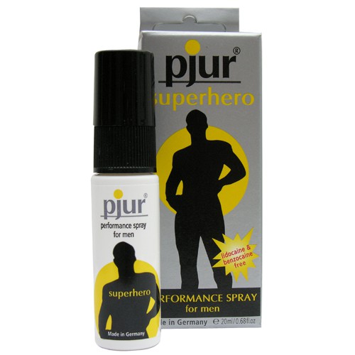 Пролонгирующий мужской спрей pjur SUPERHERO spray - 20 мл. - Pjur - купить с доставкой в Волгограде