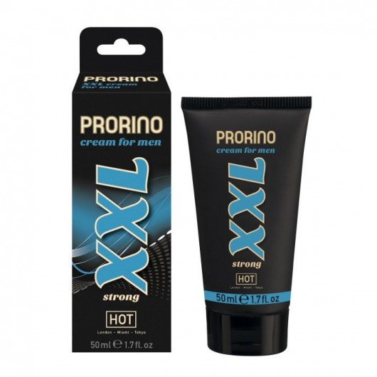Интимный крем для мужчин Prorino XXL - 50 мл. - Ero - купить с доставкой в Волгограде